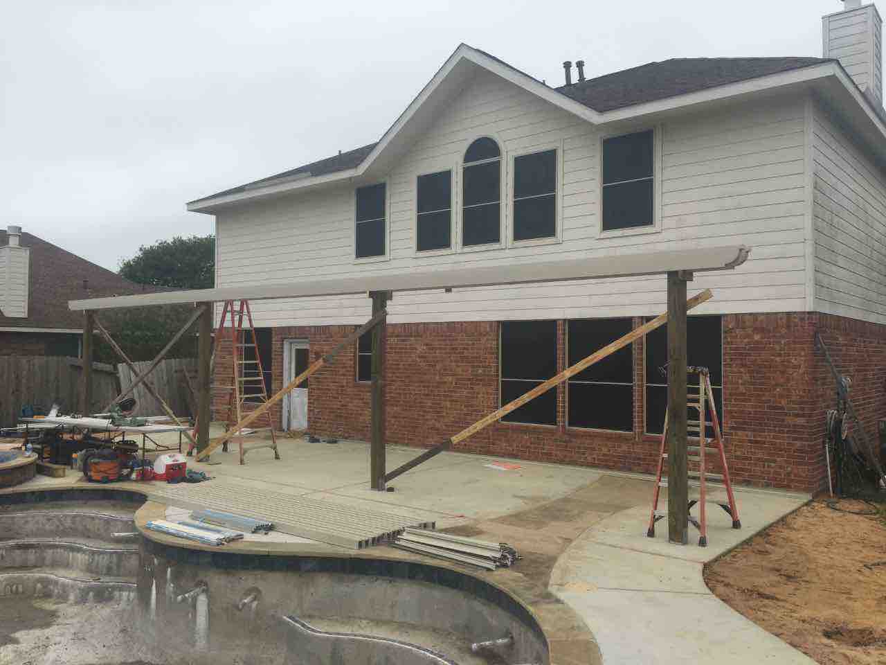 Beam Setting Pergola Installation Contractor